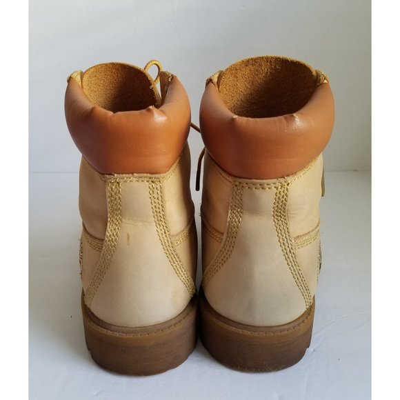 Timberland Classic Gold 6" Boots Size 6.5Y Juniors - Picture 6 of 16